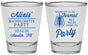 Personalized Bachelorette Shot Glasses - Formal Party | 60145