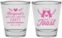 Personalized Bachelorette Shot Glasses - One Last Toast | 60147