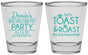 Personalized Bachelorette Shot Glasses - Toast And Roast | 60153
