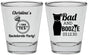 Personalized Bachelorette Shot Glasses - Bad And Boozie | 60157
