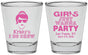 Personalized Bachelorette Shot Glasses - Girls Just Wanna Party | 60158