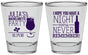 Personalized Bachelorette Shot Glasses - Night Never Remember | 60160