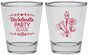 Personalized Bachelorette Shot Glasses - Flowers | 60174