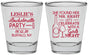 Personalized Bachelorette Shot Glasses - Mr Right Girls Night | 60180