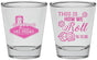 Personalized Bachelorette Shot Glasses - Las Vegas | 60191