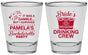 Personalized Bachelorette Shot Glasses - Las Vegas | 60194