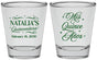 Personalized Quinceanera Shot Glasses - Mis Quince Anos | 70006