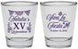 Personalized Quinceanera Shot Glasses - Viva La Fiesta Quince | 70008