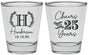 Personalized Anniversary Shot Glasses - Cheers To 25 Years | 80002