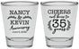 Personalized Anniversary Shot Glasses - Cheers To 35 Years | 80004