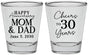 Personalized Anniversary Shot Glasses - Cheers To 30 Years | 80023