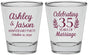 Personalized Anniversary Shot Glasses - 35 Years Of Marriage | 80024
