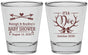Personalized Baby Shower Shot Glasses - It’s A Doe Antler | 90001