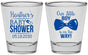Personalized Baby Shower Shot Glasses - Little Boy Is On The Way | 90005