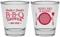 Personalized Baby Shower Shot Glasses - Beers Bbq Babies | 90007