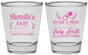 Personalized Baby Shower Shot Glasses - Raise A Beer | 90008