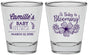 Personalized Baby Shower Shot Glasses - Blooming | 90009