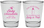 Personalized Baby Shower Shot Glasses - Drink Baby In Pink | 90014