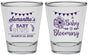 Personalized Baby Shower Shot Glasses - Blooming | 90020