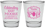 Personalized Baby Shower Shot Glasses - Going To Pop | 90040