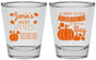 Personalized Baby Shower Shot Glasses - Pumpkin On The Way | 90042
