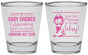 Personalized Baby Shower Shot Glasses - Mermaid On Her Way | 90046