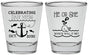 Personalized Baby Shower Shot Glasses - Gender Reveal Whale | 90053