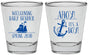 Personalized Baby Shower Shot Glasses - Nautical Ahoy It’s A Boy | 90055