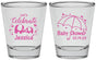 Personalized Baby Shower Shot Glasses - Elephant Lets Celebrate | 90058