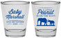Personalized Baby Shower Shot Glasses - Peanut On The Way | 90062