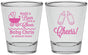 Personalized Baby Shower Shot Glasses - Raise A Beer | 90081