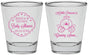 Personalized Baby Shower Shot Glasses - Princess Coming Soon | 90085