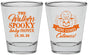 Personalized Baby Shower Shot Glasses - Cuteness Halloween | 90089