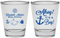 Personalized Baby Shower Shot Glasses - Nautical Ahoy It’s A Boy | 90093