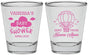 Personalized Baby Shower Shot Glasses - Hot Air Balloon | 90097