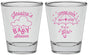 Personalized Baby Shower Shot Glasses - April Showers May Babies | 90099