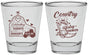Personalized Baby Shower Shot Glasses - Farm Tractor Country | 90102