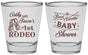 Personalized Baby Shower Shot Glasses - Rodeo Boot Scootin | 90103