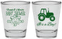 Personalized Baby Shower Shot Glasses - Tractor | 90109