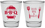Personalized Baby Shower Shot Glasses - Beers Bbq Babies | 90112
