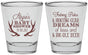 Personalized Baby Shower Shot Glasses - Bass Deer | 90120
