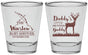 Personalized Baby Shower Shot Glasses - Hunting Buddy | 90127