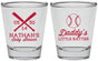 Personalized Baby Shower Shot Glasses - Baseball Little Batter | 90136
