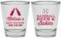 Personalized Baby Shower Shot Glasses - Baseball Beer Diapers | 90149