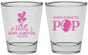 Personalized Baby Shower Shot Glasses - Shes Going To Pop | 90157