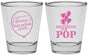 Personalized Baby Shower Shot Glasses - Shes Going To Pop | 90160