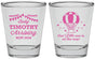 Personalized Baby Shower Shot Glasses - Hot Air Balloon | 90162