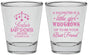 Personalized Baby Shower Shot Glasses - Little Girls Best Friend | 90173
