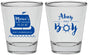Personalized Baby Shower Shot Glasses - Ahoy It’s A Boy | 90177