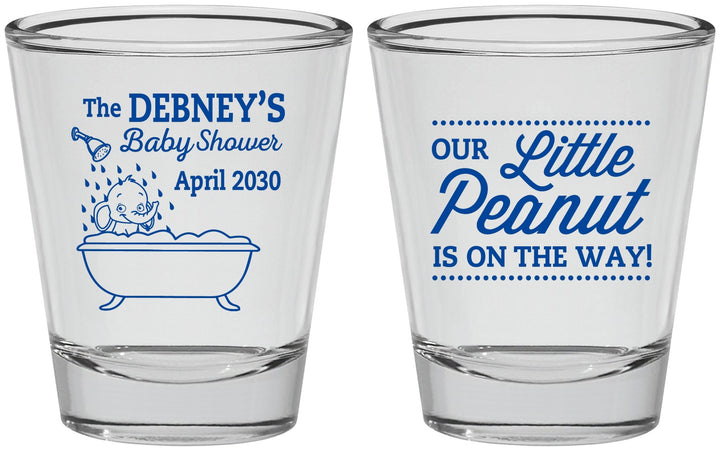 Personalized Baby Shower Shot Glasses - Little Peanut | 90180